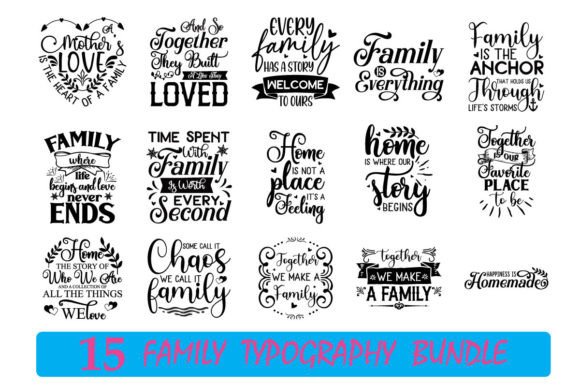 Fun Family SVG Design Bundle