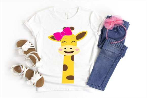 Fun Giraffe Graphic for Creative Projects