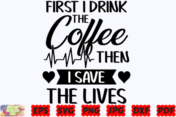 Funny Coffee SVG for Crafts and Graphics