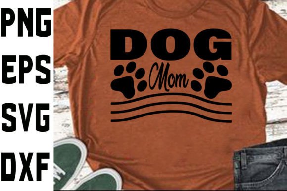 Funny Mom Svg Design Dog Mom