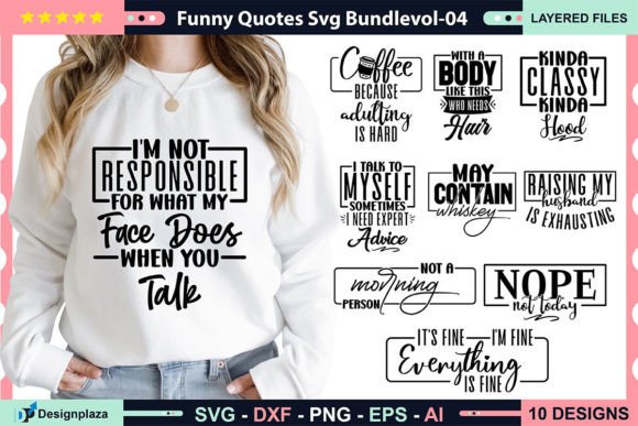 Funny Quotes Graphics for Crafts