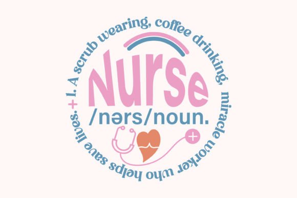 Nurse Funny Meaning SVG-PNG Design