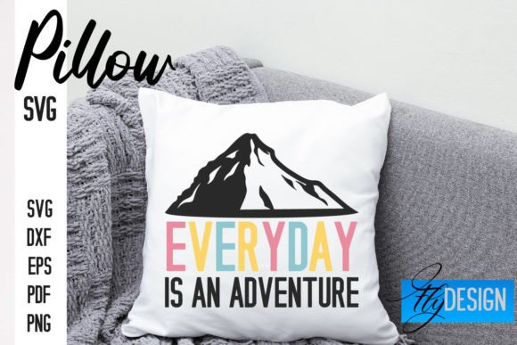 Pillow SVG Design Funny Quotes Graphics for Crafts