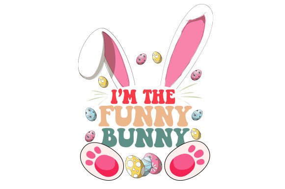 Retro Easter Bunny Graphics for Crafts