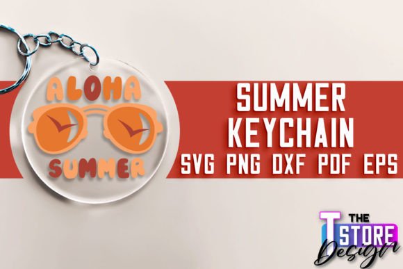 Summer Keychain SVG Funny Quotes Graphics for Crafts